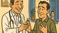 Ανέκδοτο: «Γιατρέ μου, σας ευχαριστώ πολύ…»