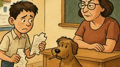 Ανέκδοτο: Κυρία, δεν έκανα την εργασία