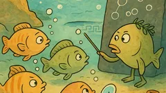 Ανέκδοτο: Γιατί τα ψάρια κάνουν μπουρμπουλήθρες;