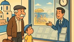 Ανέκδοτο: Παππού, πάμε φέτος στη θάλασσα;