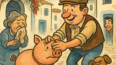 Ανέκδοτο: Πώς κάνεις ένα γουρούνι να μη μυρίζει;