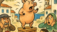 Ανέκδοτο: Τι κάνει περισσότερο θόρυβο από γουρούνι;