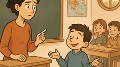 Ανέκδοτο: Η δασκάλα ρωτάει τον Νίκο