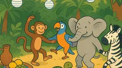 Ανέκδοτο: Ποιο ζώο χορεύει νησιώτικα στη ζούγκλα;