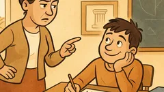 Ανέκδοτο: Η κυρία ρώτησε τον Μανώλη γιατί