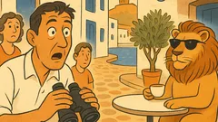 Ανέκδοτο: Πώς λέγεται αυτός που είδε το λιοντάρι;