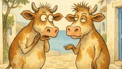 Ανέκδοτο: Μια τρελή αγελάδα ρωτάει άλλη…