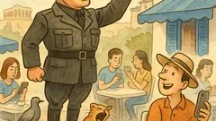 Ανέκδοτο: Μπαίνει ο Μουσολίνι σε καφενείο…