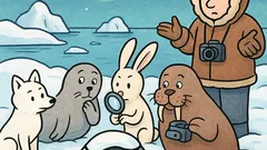 Ανέκδοτο: Τι ζει στον Βόρειο Πόλο, μεταλλικό;