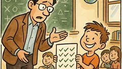 Ανέκδοτο: Μανώλη, πόσο έγραψες; 146%!