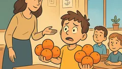 Ανέκδοτο: Πέντε πορτοκάλια, έξι… πάρε γιατρό!