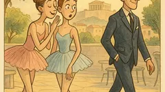 Ανέκδοτο: Η μία μπαλαρίνα λέει στην άλλη…