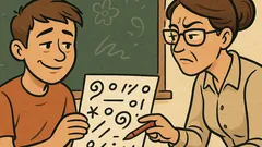 Ανέκδοτο: Τάκη, γιατί η έκθεσή σου γεμάτη παύλες;