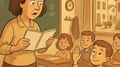 Ανέκδοτο: Η κυρία Μαρία έβαλε έκθεση χωριό