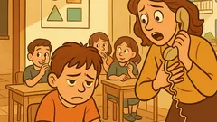 Ανέκδοτο: «Κυρία, πεθαίνει ο παππούς μου!»