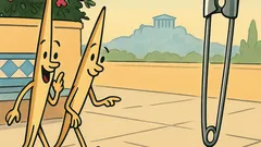 Ανέκδοτο: Δύο οδοντογλυφίδες βλέπουν μια καρφίτσα