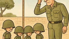 Ανέκδοτο: Πώς λένε φαντάρους του ενός μέτρου;