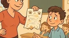 Ανέκδοτο: Κυρία, μου τα ’φαγε ο σκύλος!