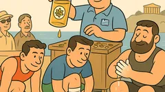 Ανέκδοτο: Πώς λέγεται το λάδι των αθλητών;