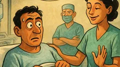 Ανέκδοτο: Ο ασθενής πριν την εγχείρηση αγχώνεται…