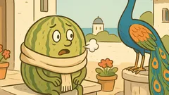 Ανέκδοτο: Τι διαφορά έχει πεπόνι από παγόνι;