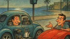 Ανέκδοτο: Παραλιακή, δύο τα ξημερώματα στα φανάρια