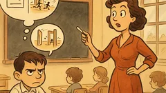 Ανέκδοτο: Η κυρία γράφει 7-8=;