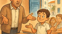 Ανέκδοτο: Στο δημοτικό, ο Κώστας έχασε εργασία