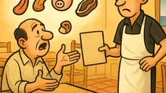 Ανέκδοτο: Έχω γλώσσα μοσχαρίσια και χοιρινό κεφάλι