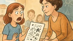 Ανέκδοτο: Κυρία, έγραψα «!!!» στο διαγώνισμα