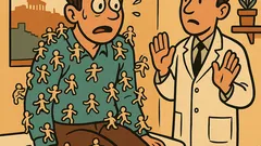 Ανέκδοτο: Γιατρέ, βλέπω ανθρωπάκια παντού!