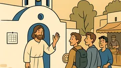 Ανέκδοτο: Τι είπε ο Χριστός στους μαθητές;