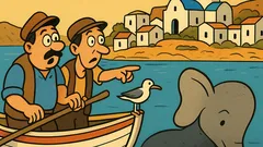 Ανέκδοτο: Τι γίνεται αν διασταυρώσουμε φάλαινα με ελέφαντα;