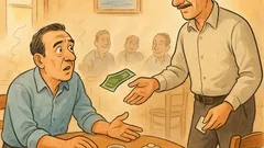 Ανέκδοτο: Έχεις 100 ευρώ να μου δανείσεις;