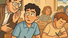 Ανέκδοτο: «Βαγγέλη, αντιγράφεις;»