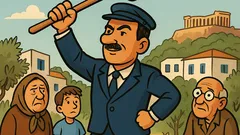 Ανέκδοτο: Μπαίνει τύπος σε μπαρ με μυγοσκοτώστρα