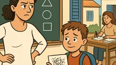 Ανέκδοτο: Τάκη, γιατί δεν έκανες εργασία;