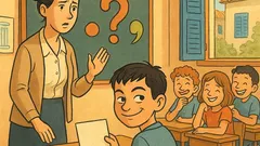 Ανέκδοτο: Η δασκάλα στον Μιχάλη: «Δεν γίνεται;»