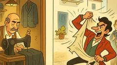 Ανέκδοτο: Ο Ασλάνης ράβει, ο Κορκολής σκίζει;