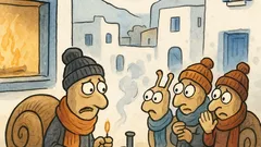 Ανέκδοτο: Γιατί τα σαλιγκάρια φοβούνται το κρύο;