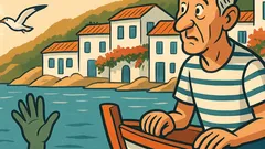 Ανέκδοτο: Τι ζει στη θάλασσα και χαιρετάει;