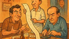 Ανέκδοτο: «Πάμε 50/50;» στην ταβέρνα