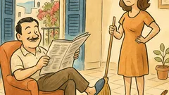 Ανέκδοτο: Ποια είναι η συνεισφορά των ανδρών;