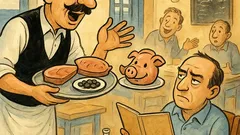 Ανέκδοτο: Το γκαρσόνι λέει… έχω γλώσσα