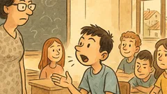 Ανέκδοτο: Αντώνη, γιατί μιλάς στο μάθημα;