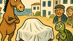 Ανέκδοτο: Άλογο ζευγαρώνει με χελώνα—τι βγαίνει;