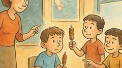 Ανέκδοτο: Ένα σουβλάκι κι άλλο ένα, πόσα;