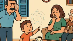 Ανέκδοτο: Μπαμπά, τι είναι αυτό το βουητό;