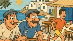 Ανέκδοτο: Πώς λένε ανθρωποφάγοι τον δρομέα;