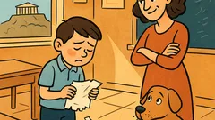 Ανέκδοτο: Γιωργάκη, γιατί δεν έκανες τα μαθηματικά;